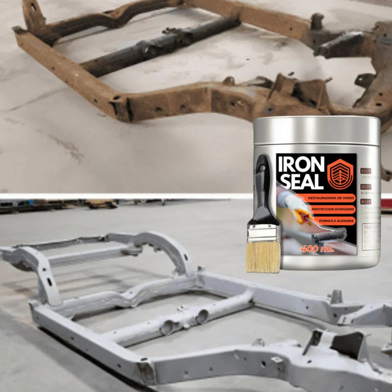 ⚡ OFERTA FLASH IRON SEAL ANTIOXIDO 500 GRAMOS + OBSEQUIO !!SOLO HOY!! 🎁