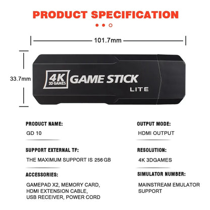 4k Ultra Hd Game Stick Retro